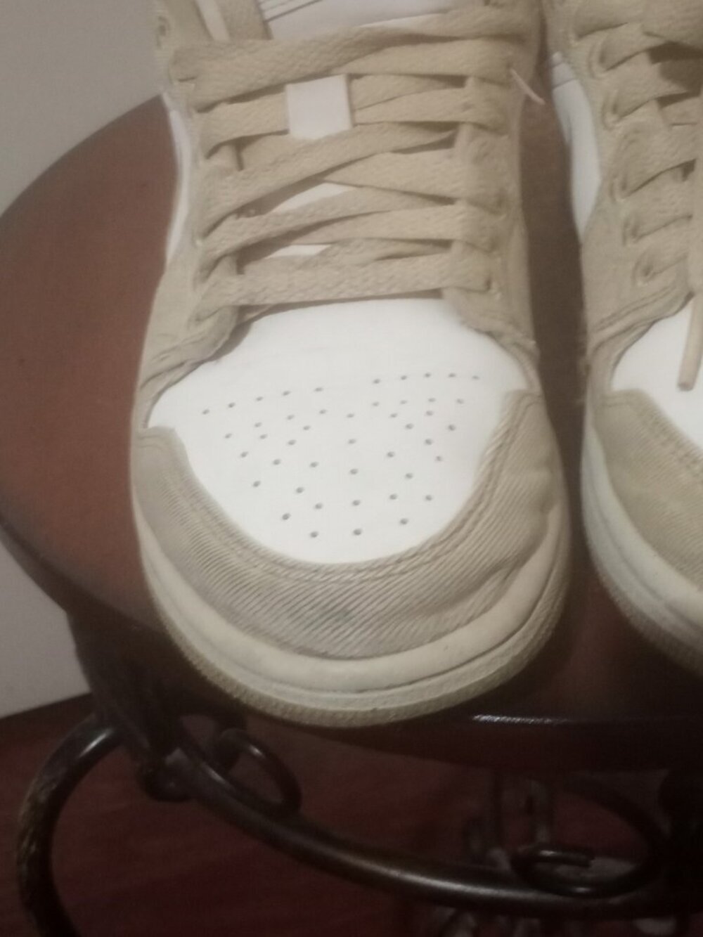 Air Jordan 1 SE Low Top Team Gold Sail Men's Sneakers Lace Up FN3722-701 Sz 7.5 - Picture 7 of 12